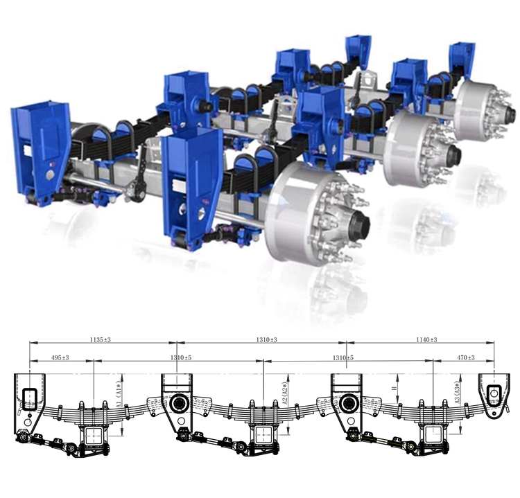 off road trailer suspension