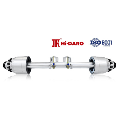 High reliability port freight trailer axles