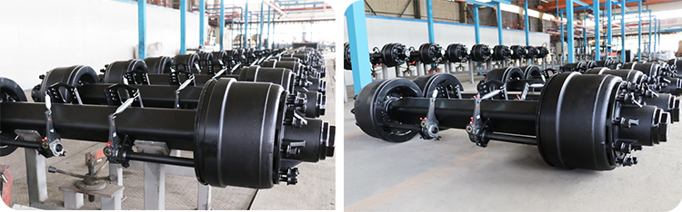 heavy duty trailer axles